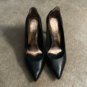 Ted Baker Black & Rose Gold Stiletto